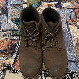 Dunham Dark Brown Chukka Boots